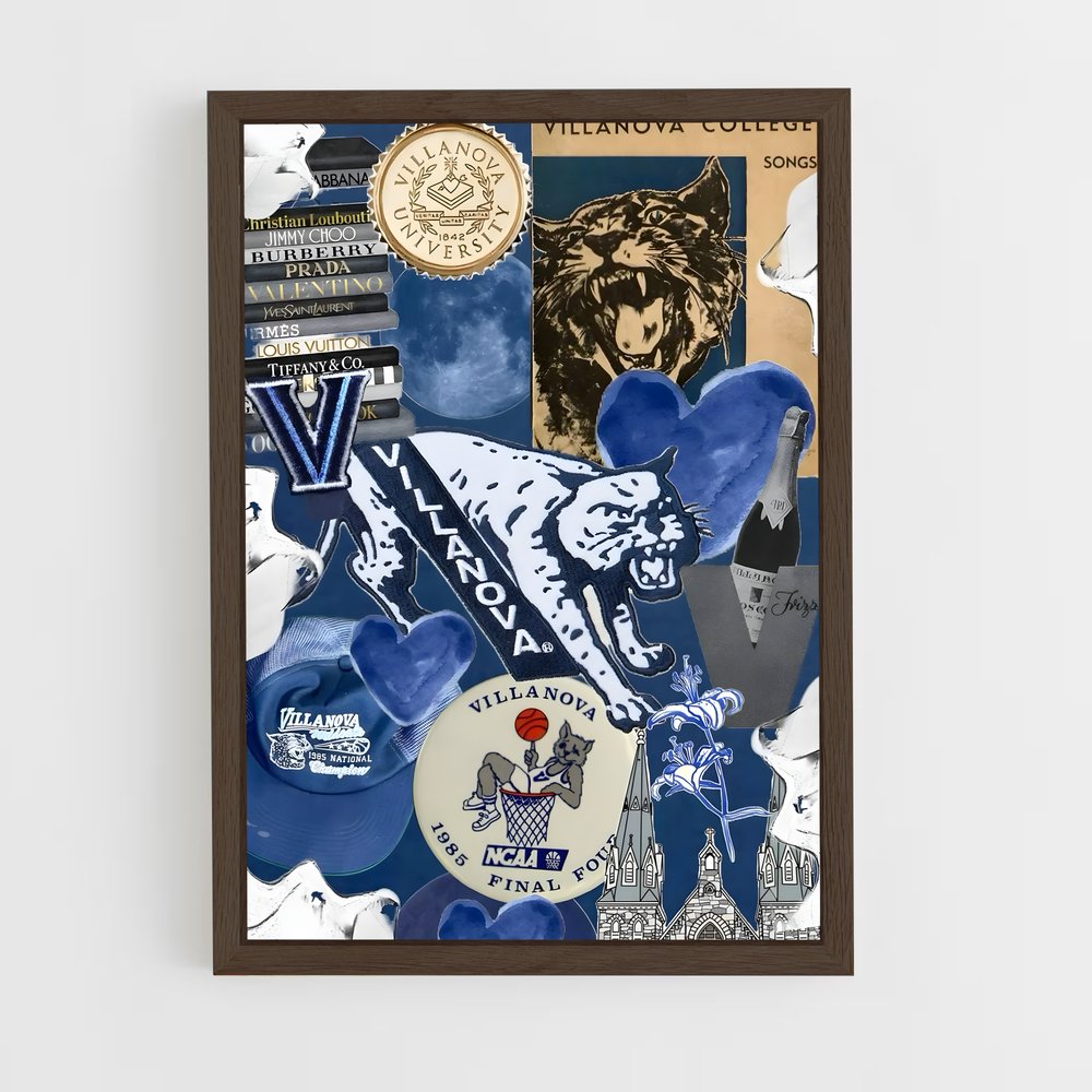 Poster Villanova de wildcats – affiche Basketball (vue 5)